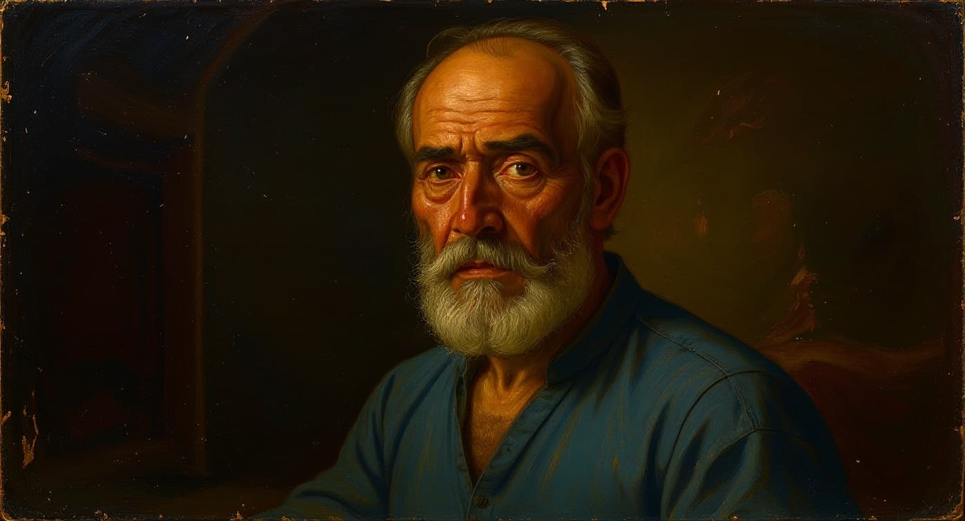 Rembrandt oil painting