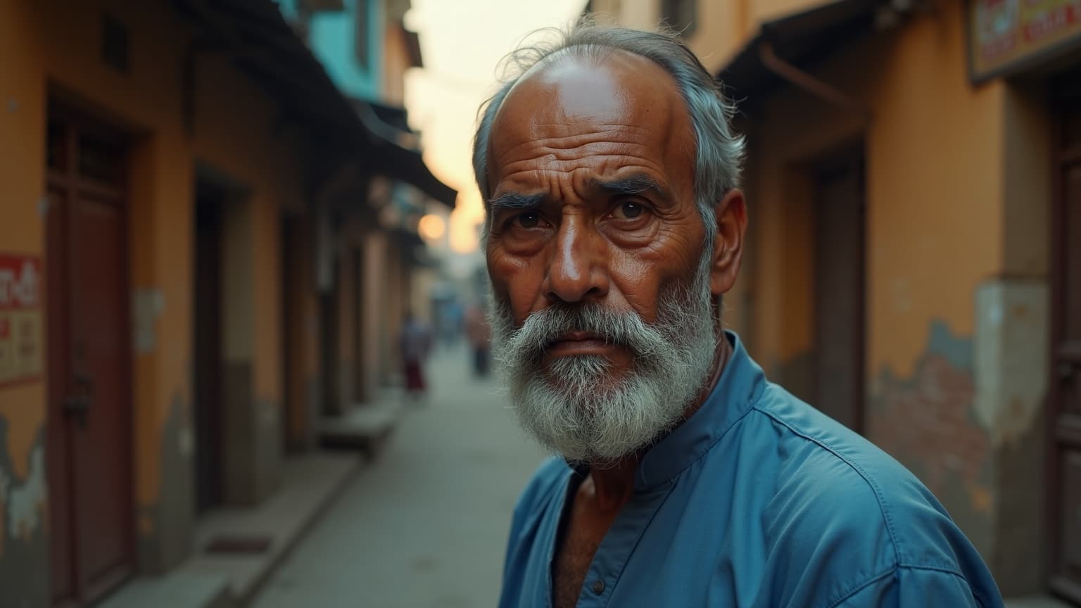 Character reference portrait used for AI face-locking